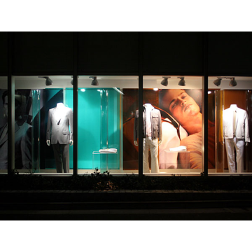 Outdoor full color transparent led display